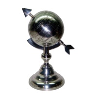 Globe décoratif en aluminium personnalisé pour la maison cadeau de Noël table de bureau en plastique globe terrestre du monde personnalisé pour les écoles décor de bureau