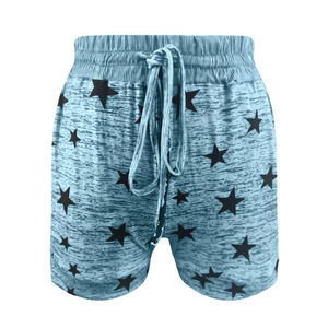 Short peigné respirant taille haute pour femme avec volants taille élastique-Yoga Gym Fitness haute qualité - Product Image 4