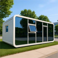 Maisonnette mobile préfabriquée Apple Cabin pour plusieurs applications, y compris supermarché, école, appartement, hôpital