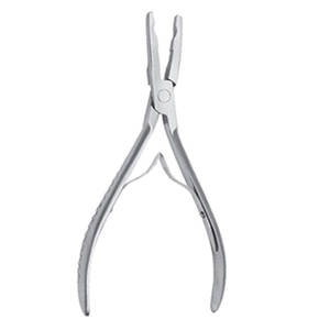 Alicates para extensiones de cabello, herramienta de abrazadera, acero inoxidable ligero, Micro enlaces, anillos, cuentas de IMANS - Product Image 4