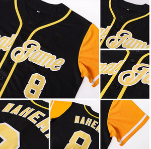 Maillot de baseball pour hommes, chemises décontractées à boutons, manches courtes, uniforme de sport d'équipe actif - Product Image 3