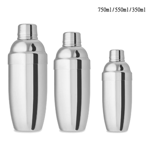 304 Stainless Steel Cocktail Shaker 550ml 750ml with Mini Strainer Silver Copper <b>Bar</b> <b>Tools</b> Hand Shaker for <b>Bar</b> - Product Image 5