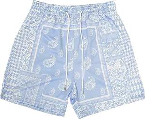 2026 Paisley <b>Shorts</b> Custom All Over Print Gym <b>Shorts</b> <b>5</b> <b>Inch</b> <b>Inseam</b> Basketball Sweat Breathable Mesh <b>Shorts</b> for <b>Men</b> - Product Image 4