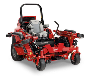 Tondeuse autoportée diesel professionnelle Z725 de haute qualité, lame rotative orange, moteur 4 temps 127CC 500W, bac de ramassage 150L - Product Image 4