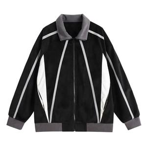 Vestes universitaires personnalisées pour hommes, vestes de baseball chaudes d'hiver, manches en cuir, logo brodé, style lycée - Product Image 5