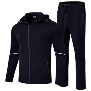 Chándal con forro polar acogedor unisex 100% algodón 320 GSM MOQ bajo Anti retráctil logotipo personalizado estampado y bordado - Product Image 2