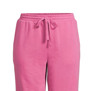 Pantalon de jogging unisexe surdimensionné en molleton bouclette avec cordon de serrage et motif personnalisé, style urbain - Product Image 2