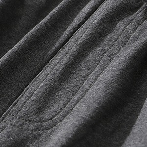 กางเกงขาสั้นบูตตี้สำหรับผู้ชายกางเกงสเกตบอร์ดเทรนนิ่งผ้าฝ้ายเฟรนช์เทอร์รี่ย้อมสีล้วนมีเชือกรูดสำหรับผู้ชาย100% - Product Image 5