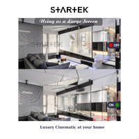 Écran de projection intelligent STARTEK PDLC pour les affichages domestiques et commerciaux
