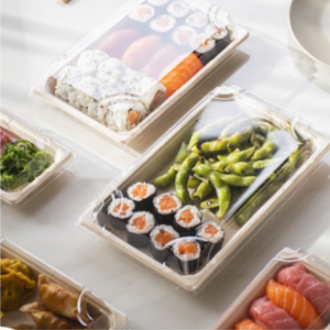 Premium 10oz canne à sucre bagasse plateau jetable en vrac acheter pas cher prix populaire polyvalent service pour les fêtes derniers Kits - Product Image 3