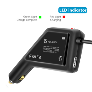 드론 DJI 매빅 <span class=keywords><strong>3</strong></span> 용 자동차 충전기 - Product Image 2