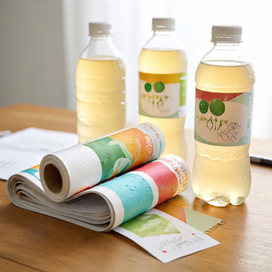 Étiquettes en papier synthétique autocollantes personnalisées de haute qualité, durables et imperméables pour les bouteilles de vin, les bocaux, les jus et les boissons - Product Image 4