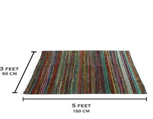 พรม Chindi สำหรับใช้ในบ้าน,พรมถักสไตล์ใหม่อินเดีย - Product Image 1