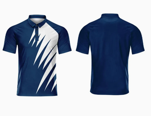 Diseño personalizado para hombre gótico para camisa al por mayor mezcla de algodón Spandex secado rápido manga corta patrón sólido lienzo sublimación - Product Image 5