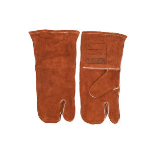 ถุงมือเชื่อมหนังสำหรับผู้ชายถุงมือหนังวัวเพื่อความปลอดภัยสำหรับป้องกันมือ - Product Image 2