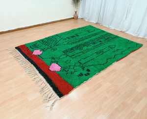 Haute qualité 9x12 bleu marine Oushak tapis grand tapis turc motif Beige tissé pour un usage domestique exercice pour les adolescents pour le couloir - Product Image 2