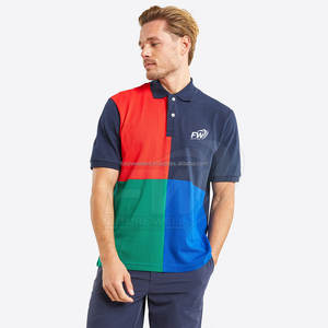 Bonne qualité 100% coton nouveauté hommes doux confortable couleur unie Polo microfibre équipage Fitness Polo pour hommes - Product Image 5