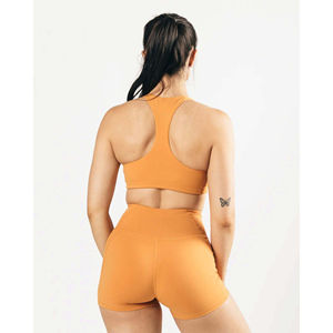 78% Nailon 22% Elastano Ligero Cuello Alto Escote en U Espalda Deportiva Sin Costuras en el Dobladillo Traje de Baño de Una Pieza para Mujer Soporte Medio Color Verde Azulado Terciopelo - Product Image 6