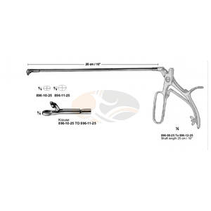 Pince à biopsie de haute qualité JACKBILLY longueur de l'arbre 25cm 10 pouces Krause 1/1 Instruments chirurgicaux en acier inoxydable pince à biopsie - Product Image 1