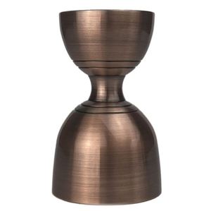 Elegant Stainless Steel Double Jigger Cup Measuring Copper Style for Home Bartender Wine Cocktail Shot <b>Drink</b> Spirit <b>Measure</b> Cup - Product Image 6