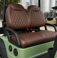 Voiturette de golf électrique haut de gamme UCB-12 4 places, protection toutes saisons, buggy de tourisme de luxe pour complexes hôteliers, export direct