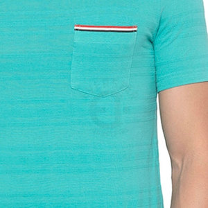 เสื้อยืดผ้าฝ้ายสำหรับผู้ชายเสื้อยืดทรงหลวมขนาดพอดีตัวสำหรับผู้ชายทำจากผ้าฝ้าย100% พิมพ์ลายออกแบบได้ตามต้องการใส่สบายระบายอากาศได้ดี - Product Image 5