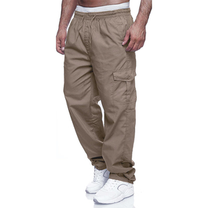 Pantalones Deportivos para Hombre al por Mayor, de Alta Calidad, Poliéster/Algodón, Estilo Casual, Bolsillos con Cremallera, Corte Holgado, Ecológicos, de Secado Rápido - Product Image 4