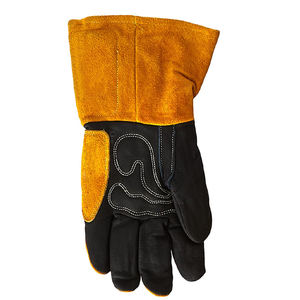 Guantes de Soldadura de Seguridad Unisex para Mano Izquierda y Derecha, Guantes de Seguridad Razonables Resistentes al Calor, Personalizados en Azul con Doble Refuerzo - Product Image 2