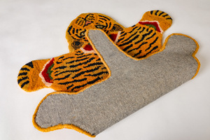 พรมขนนุ่มทรงสี่เหลี่ยมผืนผ้าผืนเล็กดีไซน์ใหม่สวยงาม - Product Image 3