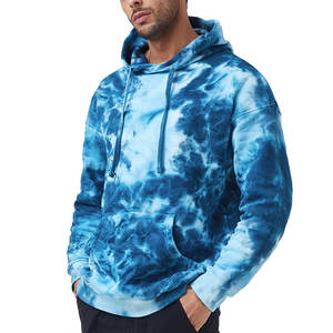 Men's Custom 100% Cotton <b>Tie</b> <b>Dye</b> <b>Hoodies</b> Acid Wash Wholesale Hot Selling Casual Style for Autumn Season - Product Image 4