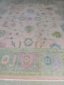 พรมขนสัตว์สไตล์ตุรกีสำหรับตกแต่งห้องในร่มและห้องนั่งเล่น - Product Image 3