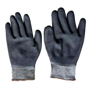 HPPE Sandy Foam Nitrile Enduit TPR Résistant aux coupures Gants de travail anti-impact pour champ pétrolifère Travail industriel Vêtements de sécurité mécanique - Product Image 4