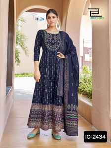 Latest Heavy Mal Mal Pure Cotton Duppata Karachi Collection Heavy Lawn Cotton Pakistani Suit with Low Price Kurtis Dupatta Set - Product Image 5