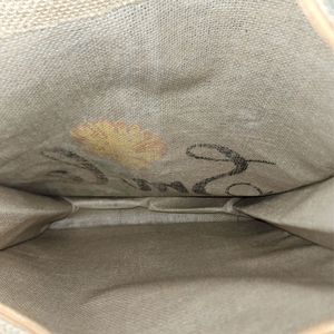 Bolso de compras de yute reutilizable plegable natural reciclado ecológico impreso con logotipo personalizado - Product Image 5