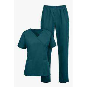 Mosaïque Impex Logo OEM personnalisé Infirmière ordinaire Mode Scrubs Uniforme Ensemble Vente à chaud Hôpital Médical Chirurgical Top Pantalon pour Hommes Femmes - Product Image 1
