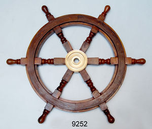 ศูนย์กลางเรือทำจากทองเหลืองประดับผนังสำหรับงานฝีมือผลิตจากอินเดีย - Product Image 4