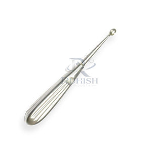 Curettes manuelles réutilisables en acier inoxydable avec poignée ergonomique et design léger pour la chirurgie orthopédique - Certifiées CE - Product Image 5