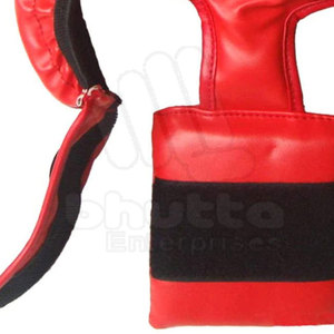 Casco de protección de cabeza de Boxeo Deportivo de alta calidad, cuero de vaca, transpirable, ecológico, MMA Fight, logotipo personalizado, Unisex - Product Image 5