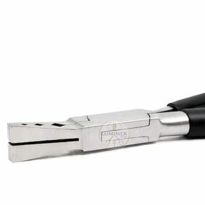 LUMINEX IMPEX High Quality Stainless Steel Flat Nose Pliers Super Fine Tip <b>Box</b> Joint | Precision Jewelry Making <b>Tool</b> Ring Making - Product Image 3