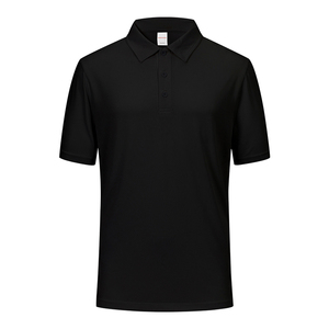 T-shirt de sport anti-moustiques pour homme, séchage rapide, 100 % polyester respirant, brodé, doux, pour le golf, tricoté uni - Product Image 4