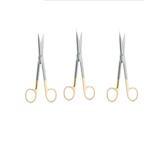 Tijeras Quirúrgicas Profesionales Rectas de 14.5 cm, de Acero Inoxidable, Reutilizables, Afiladas, de Precisión, Instrumento Médico - Product Image 2