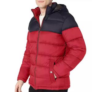 100% Polyester Black Men's Winter Padded Jackets <b>Coats</b> With Low Prices Wholesale Puffer Jacket - Product Image 3