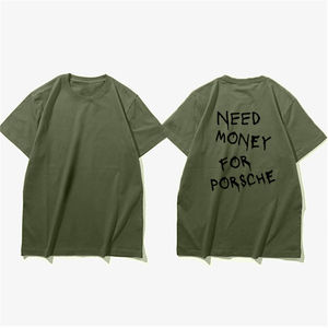 Ropa de calle personalizada Estampado gráfico Talla grande Secado rápido Verano Oversized 100% Algodón Camisetas - Product Image 6