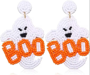 ต่างหูลูกปัดปักลายแบบห้อยลูกปัดแบบยาวต่างหูลูกปัดแบบสั่งทำสำหรับเป็นของขวัญ - Product Image 3