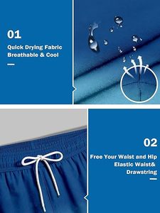 Wholesale Qualified Free Sample Fitness Clothing Gym Sport Wear Men Mesh Workout Shorts for Men Quick Dry - Product Image 4