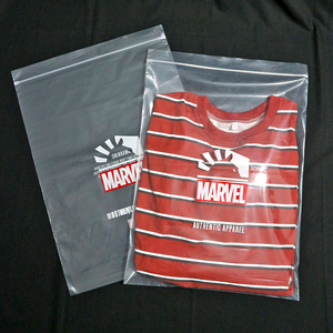 Bolsas de Plástico LDPE con Cierre Personalizadas, Transparentes con Sello Impreso para Empacar Calcetines - Product Image 6