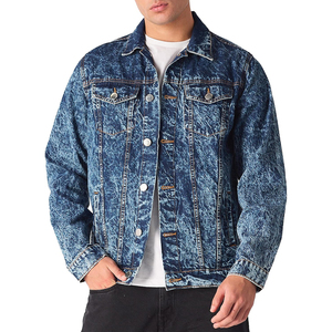 Veste pour homme, idéale pour un usage quotidien, offrant une coupe flexible et un style denim intemporel. Vestes en jean pour hommes. - Product Image 6