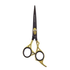 Handmade Professional Stainless Steel Barber Scissors with Ceramic Handle Lightweight <b>Razor</b> Edge Sharp Styling Scissors - Product Image 1