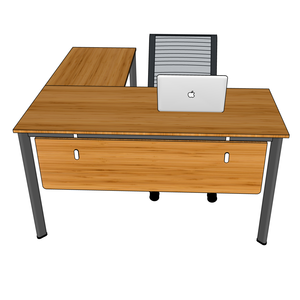 Wooden Gaming <b>Desk</b> with <b>Foldable</b> Oval Shape & Adjustable Legs 140x140cm Home <b>Office</b> Use - Product Image 2