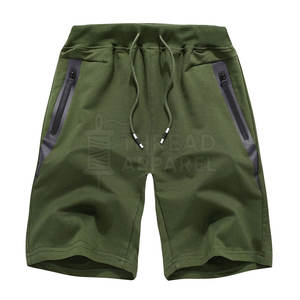 Pantalones Cortos Deportivos de Algodón 100% de Color Sólido, Estilo Nuevo, Casuales, de Alta Calidad, Secado Rápido, Transpirables, Calidad Premium, Gran Venta - Product Image 1